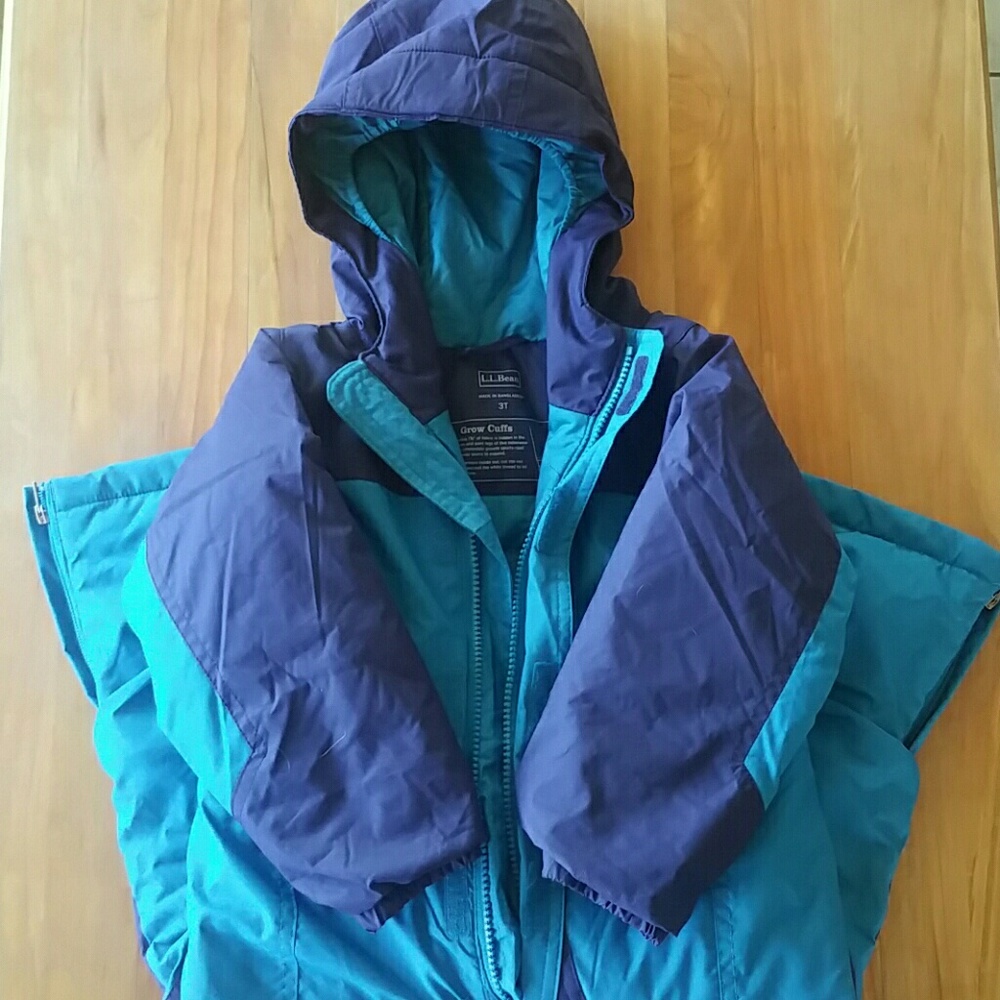 Kids 3T Blue L.L. Bean Snowsuit